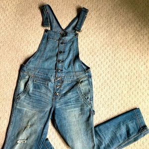 Denim Overalls